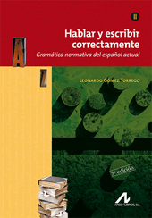 eBook, Hablar y escribir correctamente : gramática normativa del español actual : II : morfología y sintaxis /., Arco