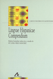 E-book, Lingvae Hispanicae Compendium, Rodríguez Matritensis, Carolus, Arco