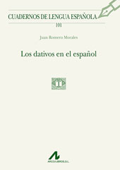 E-book, Los dativos en el español, Romero Morales, Juan, Arco libros