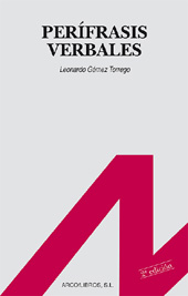 E-book, Perífrasis verbales : sintaxis, semántica y estilística, Gómez Torrego, Leonardo, Arco