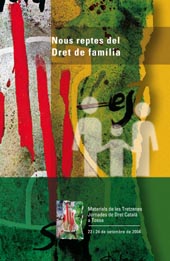 E-book, Nous reptes del Dret de família : materials de les Tretzenes Jornades de Dret Català a Tossa, Documenta Universitaria