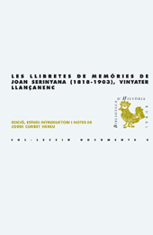 E-book, Les llibretes de memòries de Joan Serinyana (1818-1903), vinyater llançanenc, Documenta Universitaria