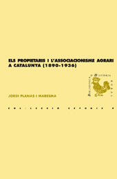 E-book, Els propietaris i l'associacionisme agrari a Catalunya, 1890-1936, Documenta Universitaria