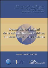 eBook, Demandas de calidad de la Administración Pública : un derecho de la ciudadanía, Dykinson