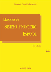 E-book, Ejercicios de sistema financiero español, Pampillón Fernández, Fernando, Dykinson