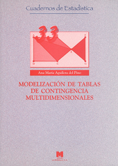 eBook, Modelización de tablas de contingencia multidimensionales, Aguilera del Pino, Ana María, La Muralla