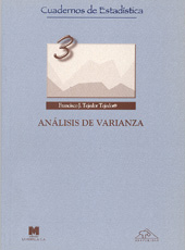E-book, Análisis de varianza : introducción conceptual y diseños básicos, Tejedor, Francisco Javier, La Muralla