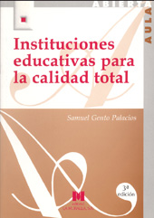 eBook, Instituciones educativas para la calidad total : configuración de un modelo de referencia, Gento Palacios, Samuel, La Muralla