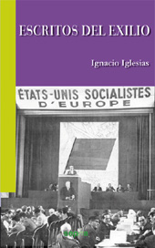 E-book, Escritos del exilio, Iglesias, Ignacio, 1912-2005, SEPHA