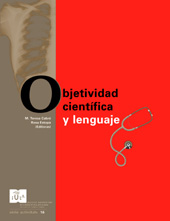 E-book, Objetividad científica y lenguaje : la terminología de las ciencias de la salud : IV Actividades de IULATERM de verano ..., Documenta Universitaria