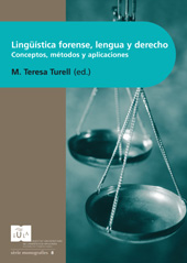 E-book, Lingüística forense, lengua y derecho : conceptos, métodos y aplicaciones, Documenta Universitaria