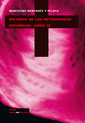 E-book, Historia de los heterodoxos españoles, libro III, Linkgua