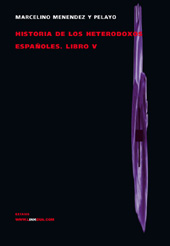eBook, Historia de los heterodoxos españoles, libro V, Linkgua