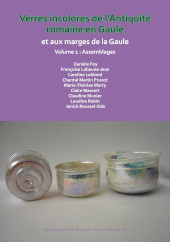 E-book, Verres incolores de L'antiquité romaine en Gaule et aux marges de la Gaule, Archaeopress