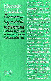 E-book, Fenomenologia della merendina, Ventrella, Riccardo, Clichy