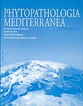 Issue, Phytopathologia mediterranea : 56, 3, 2017, Firenze University Press