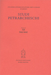 Articolo, Ritratto di poeta allo scrittoio : Petrarca e i Rerum vulgarium fragmenta, Antenore