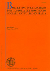 Article, La storiografia sull'azione sociale e politica dei cattolici italiani tra Otto e Novecento, Vita e Pensiero