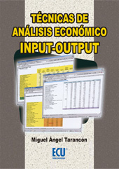 E-book, Técnicas de análisis económico input-output, Tarancón Morán, Miguel Ángel, Club Universitario
