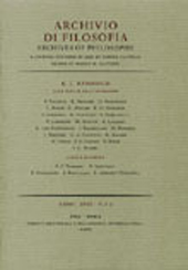 Article, Enciclopedia e filosofia sistematica nella Introduzione a Hegel di Valerio Verra, Fabrizio Serra