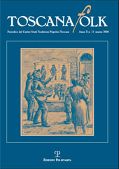 Issue, Toscana folk : periodico del Centro studi tradizioni popolari toscane. Anno XIII - N. 14, marzo 2009, 2009, Polistampa