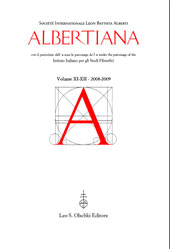 Fascicule, Albertiana. Volume XI-XII, 2008-2009, 2008, L.S. Olschki