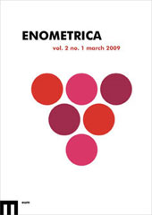 Issue, Enometrica : Review of the Vineyard Data Quantification Society and the European Association of Wine Economists : 2, 1, 2009, EUM-Edizioni Università di Macerata