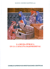 eBook, La deuda pública en la Cataluña bajomedieval, CSIC, Consejo Superior de Investigaciones Científicas