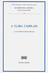 E-book, A Clara Camplani, Bulzoni