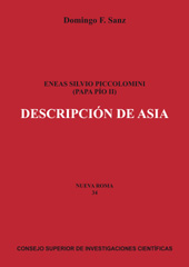 eBook, Descripción de Asia, Piccolomini, Enea Silvio Papa Pío II., CSIC, Consejo Superior de Investigaciones Científicas
