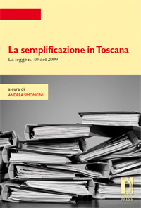 Capítulo, L'impegno regionale per la semplificazione /., Firenze University Press
