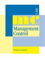 Article, La Disclosure sul sistema di controllo interno come meccanismo di monitoraggio : evidenze empiriche da differenti contesti istituzionali, Franco Angeli