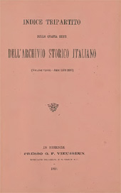 E-book, Archivio storico italiano : indice tripartito della quarta serie : 1878-1887, L.S. Olschki