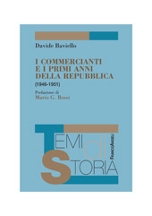 E-book, I commercianti e i primi anni della Repubblica, 1946-1951, Baviello, Davide, Franco Angeli