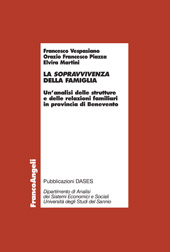 E-book, La sopravvivenza della famiglia : un'analisi delle strutture e delle relazioni familiari in provincia di Benevento, Franco Angeli