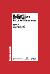 E-book, Creazione e mantenimento del valore nelle aziende liguri, Franco Angeli