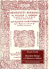 eBook, Benedetto Binago e il mottetto a Milano tra Cinque e Seicento, Libreria musicale italiana