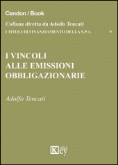 E-book, I vincoli alle emissioni obbligazionarie, Key editore