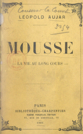 E-book, Mousse : La vie au long cours, Grasset (réédition numérique FeniXX)