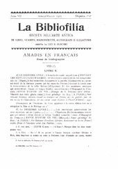 Issue, La bibliofilia : rivista di storia del libro e di bibliografia : VII, 3/4, 1905, L.S. Olschki