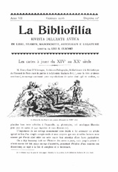 Issue, La bibliofilia : rivista di storia del libro e di bibliografia : VII, 10, 1906, L.S. Olschki