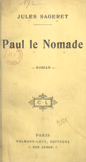 E-book, Paul le Nomade, Calmann-Lévy (réédition numérique FeniXX)