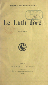 E-book, Le luth doré, Grasset (réédition numérique FeniXX)