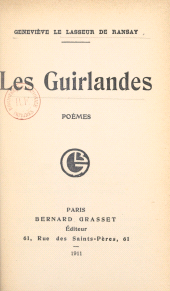 E-book, Les guirlandes, Grasset (réédition numérique FeniXX)