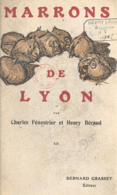 E-book, Marrons de Lyon, Grasset (réédition numérique FeniXX)