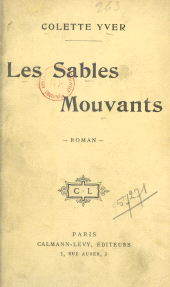 E-book, Les sables mouvants, Calmann-Lévy (réédition numérique FeniXX)