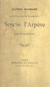 E-book, Petits romans parisiens. Souris l'arpète, Mercure de France (réédition numérique FeniXX)