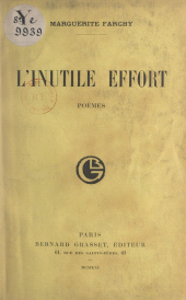 eBook, L'inutile effort, Grasset (réédition numérique FeniXX)
