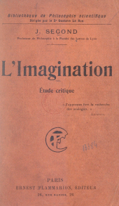 E-book, L'imagination : Étude critique, Flammarion (réédition numérique FeniXX)