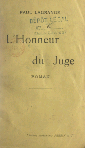 eBook, L'honneur du juge, Perrin (réédition numérique FeniXX)
